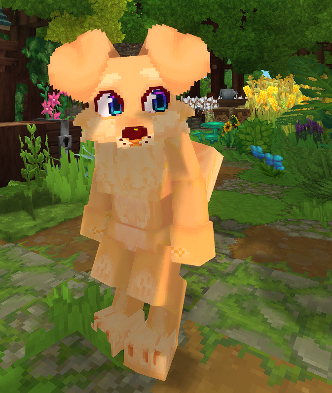 KokouUwU's tweet image. ✨I've ported my #furry #VRChat avatars to #Hytale, the mods are available on @CurseForge ! ✨