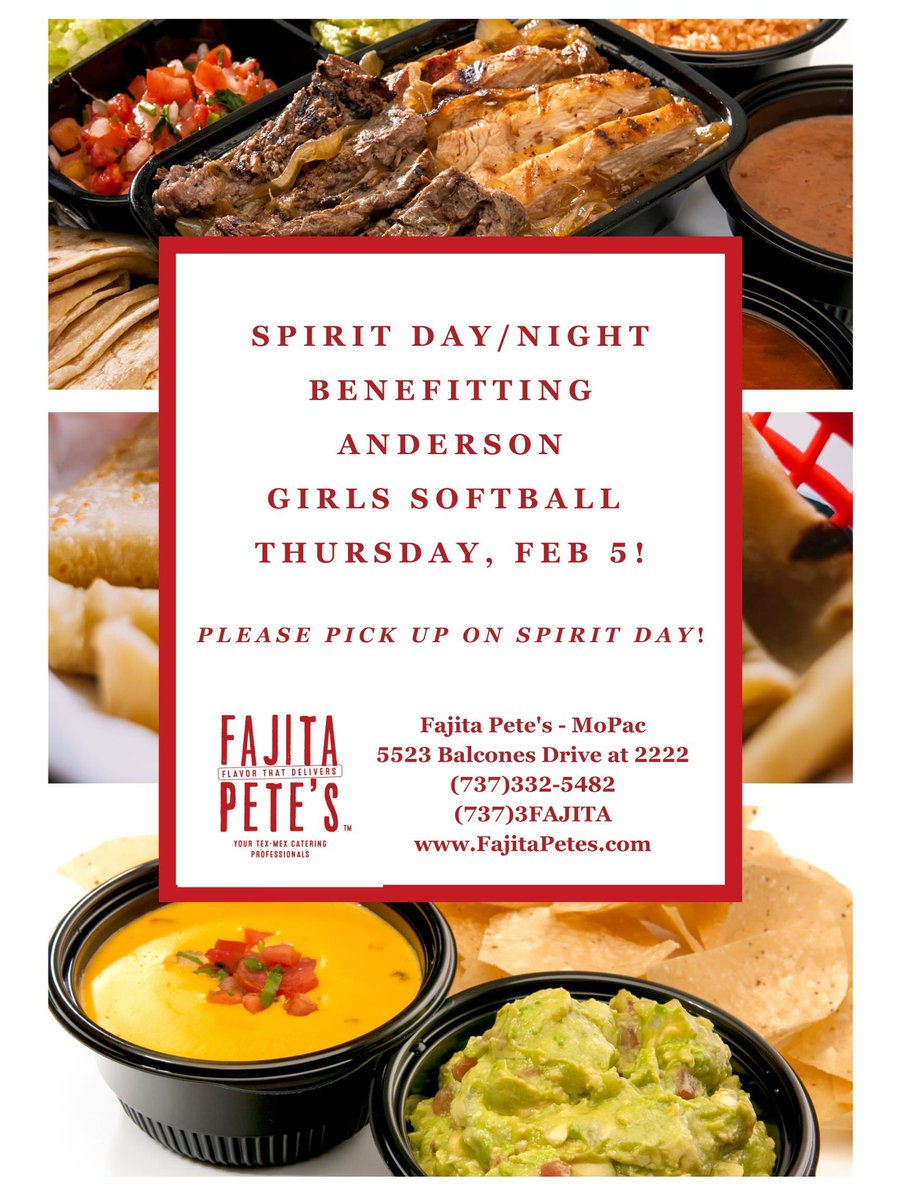 Couple of opportunities to get some good food and it helps the Anderson Softball team.