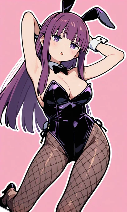 バニーなフェルン SFW illustlation
