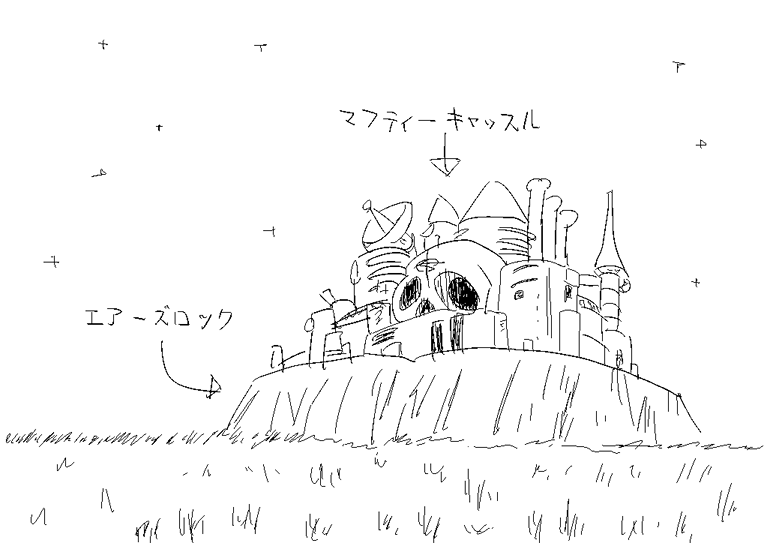 マフティーが観光地にいるわけないだろうっ！！！