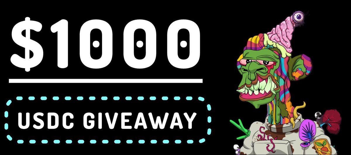 Giving away $1000 USDC to 10 lucky followers in 24 hours ⏰

Drop your $SOL addy, RT &amp; follow w/🔔

10x winners ~ $100 each 🎁