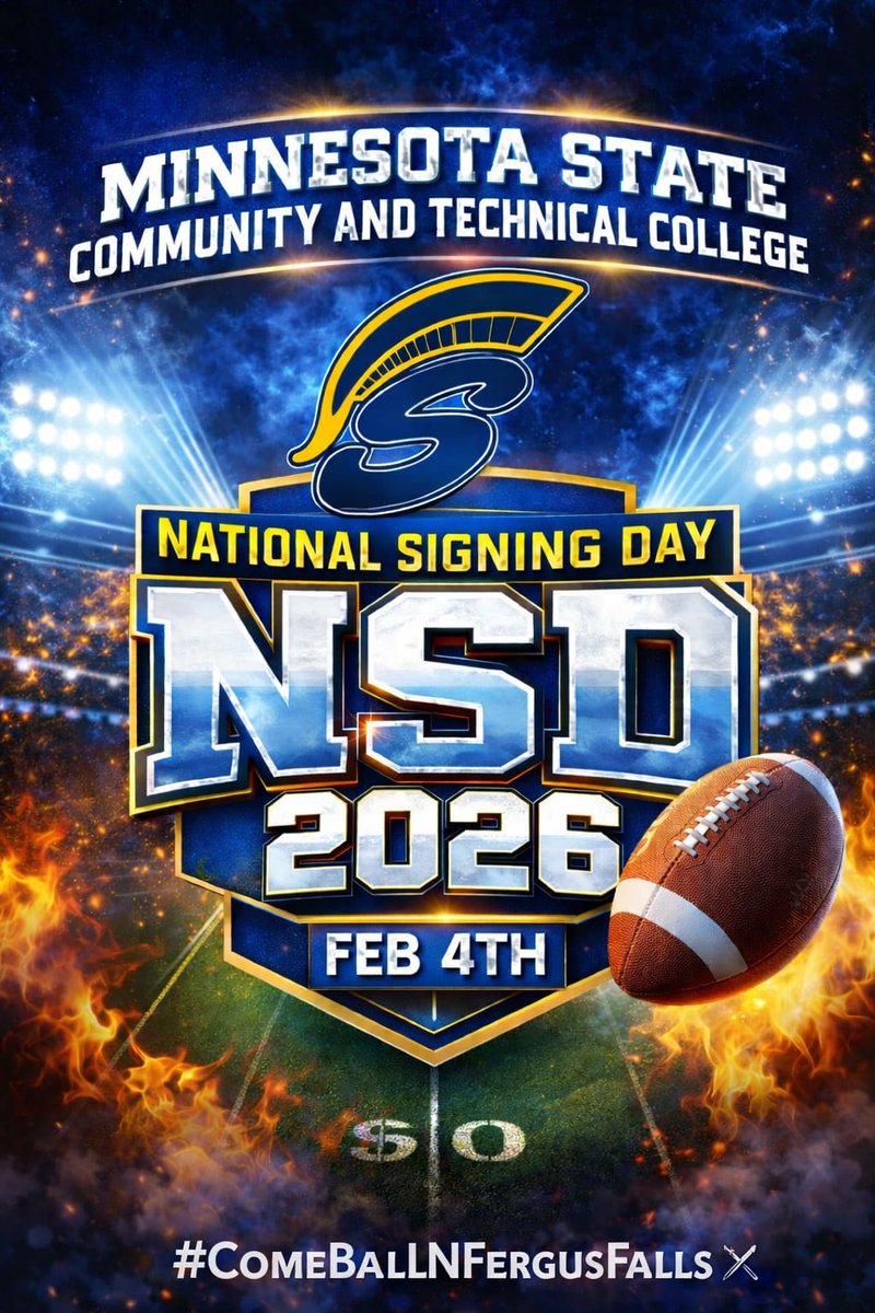 An 🅾️opportunity awaits 🫵, but ⏱️waits to for no one‼️

🫵 have to want this 💩, it’s not where we at (MINNESOTA) - it’s what you do with it while 🫵 here.

Where will 🫵 be in the fall? 
Watching 👀 or COMPETING here making it happen. 
#ComeBallNFergusFalls ⚔️