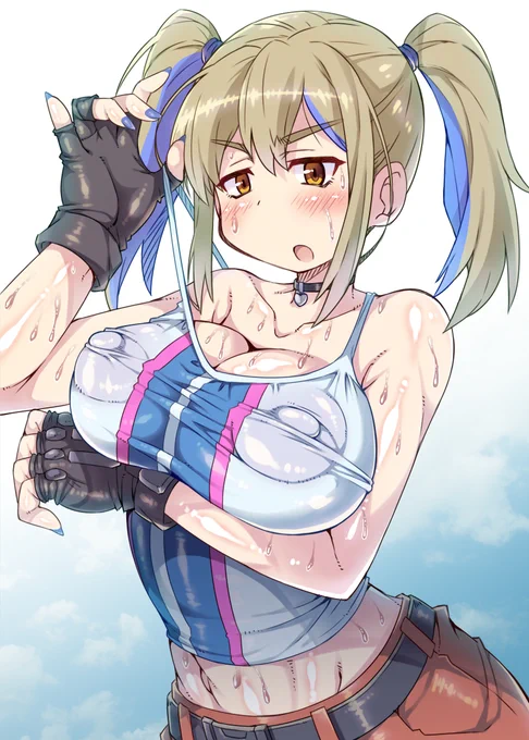 くそ暑い艦内ではみんな脱ぐべきだよね!トップレスちゃんも乳首艦長もそう言ってる…のでハーラちゃんもはよ!