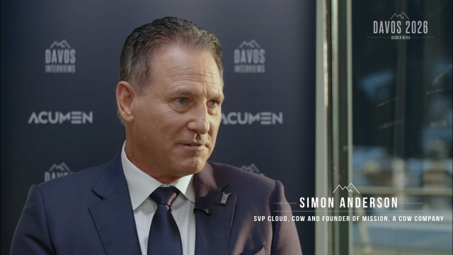 PhilPol's tweet photo. Building on the AI cloud at speed takes the right infrastructure. Hear from Simon Anderson, @CDWCorp SVP of Cloud and founder of @MissionCloud, filmed live in Davos. https://t.co/QjQ0DCkwEI https://t.co/OmW6gASUzD