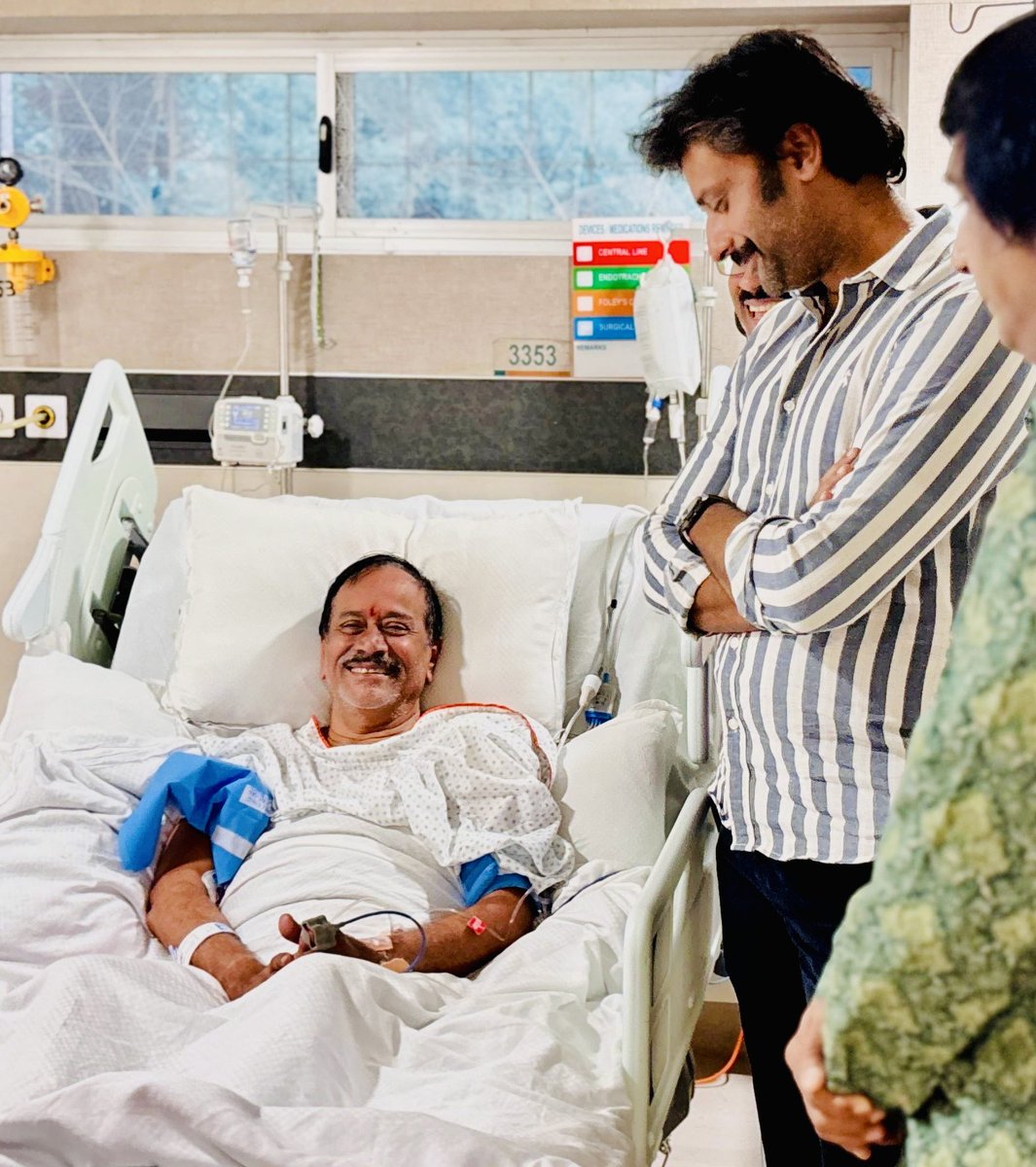 Recovering quick and rearing to go back to fight for the cause he has dedicated himself to. 
It was heart warming to see <a href="/HRajaBJP/">H Raja</a> Anna laugh and talk. 
We had a good time watching g the melting point video of <a href="/Shehzad_Ind/">Shehzad Jai Hind (Modi Ka Parivar)</a> today.