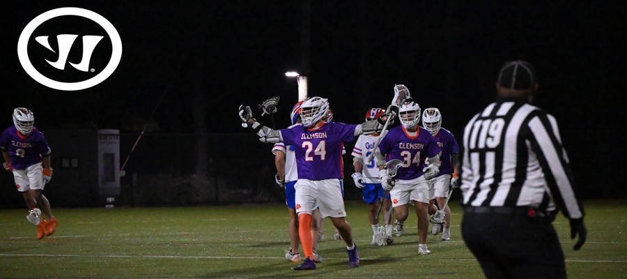 MCLA's tweet photo. Feb 3, 2026 | McNulty Wins Warrior Award | MCLA https://t.co/Wp4mOIMObe 
@ClemsonLacrosse 
@warriorlax https://t.co/o320O4Vp5j