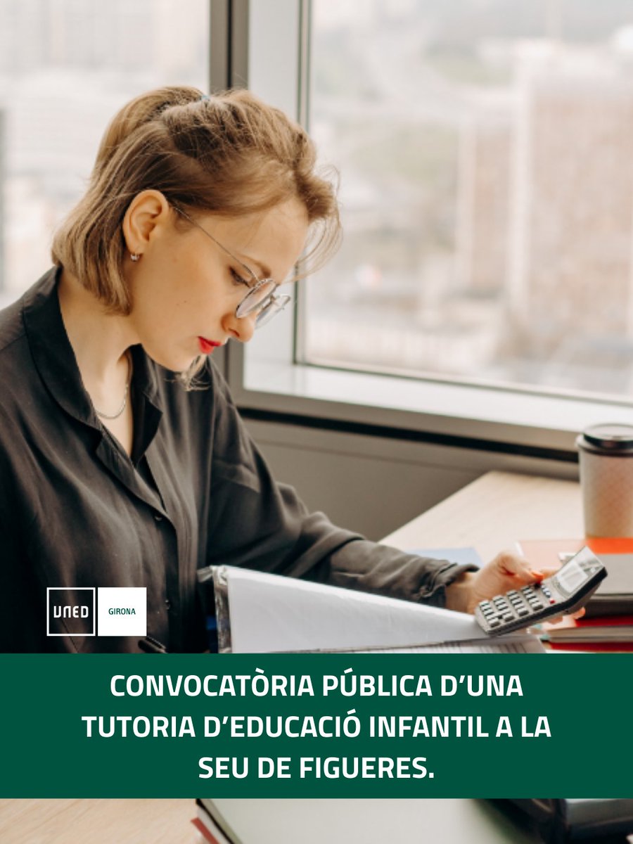 📢 NOVA CONVOCATÒRIA DE TUTORIA A FIGUERES! 

📚 Assignatura: Adquisición y Desarrollo del Lenguaje (2n curs).
🗓️ Termini: Del 3 a l'11 de febrer de 2026.

🔗 Tota la informació i requisits a la nostra web!
📩 Envia la teva sol·licitud i documentació a secretaria@girona.uned.es.