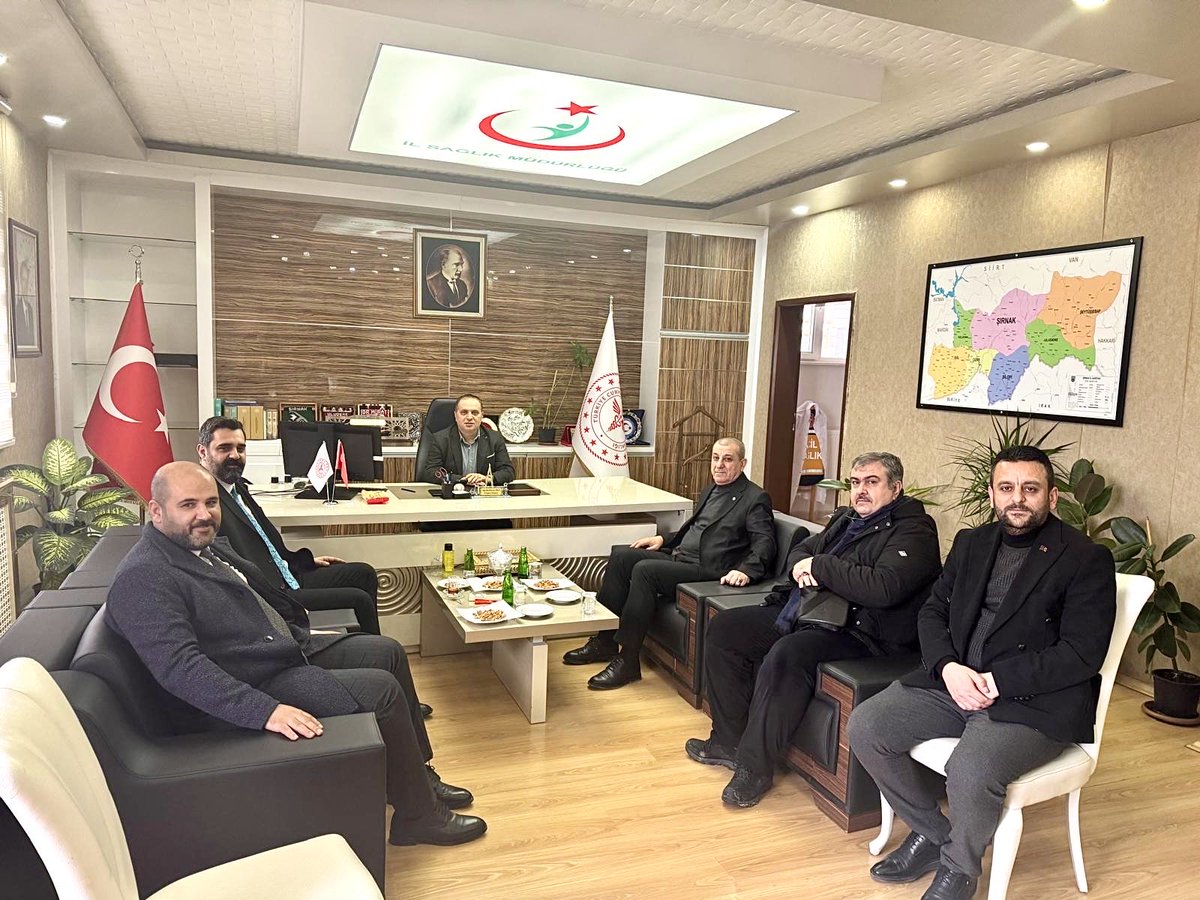 İl Başkanımız ve Irak Türkmen Cephesi Türkiye Temsilcisi Sayın Mehmet Kutluhan Yayçılı ile beraberindeki heyet, Türkmen kardeşlerimize hastane sürecinde sunulan tedavi, ilgi ve desteklerden dolayı İl Sağlık Müdürümüz Sayın Murat Sili’ye teşekkür ziyaretinde bulundu.
<a href="/MHP_Bilgi/">MHP</a>