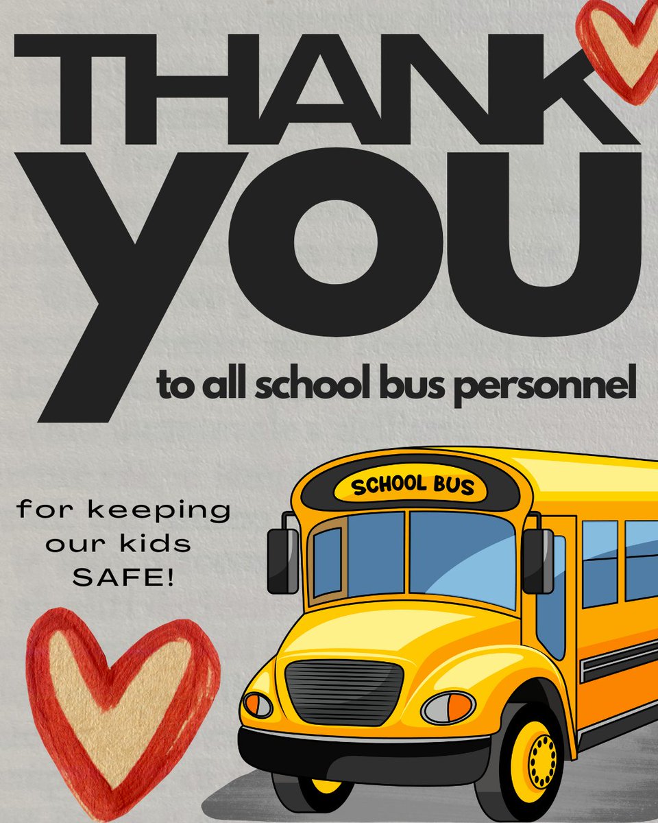 NHTSAgov's tweet image. February is Love the Bus Month! 🚌❤️

We're celebrating hard-working bus crews across the country focused on SAFE, secure transportation EVERY day, for EVERY child.
