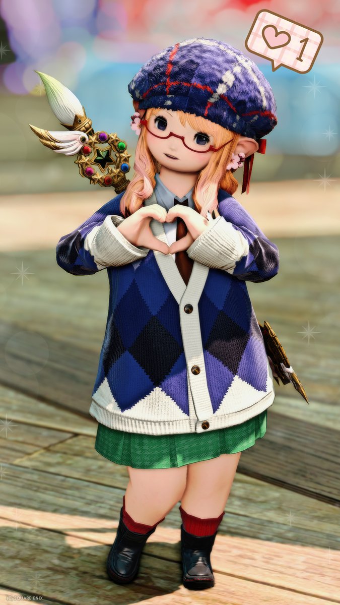 mikan_ad's tweet photo. ヴァレンティオンデーイベントの服イイっ！😍
#おつララ #ララフェル #FF14 https://t.co/I0bELfSPJ3