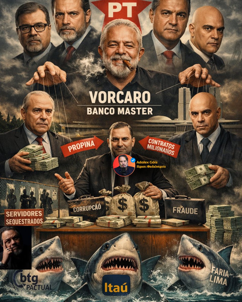 adalexgois's tweet image. EXCLUSIVO: COMO O PT DA BAHIA CRIOU O SISTEMA CRIMINOSO DO MASTER PARA SE PERPETUAR NO PODER – PARTE 2
(Artigo de terça-feira, 03 de fevereiro de 2026)

O CORAÇÃO FINANCEIRO DO ESQUEMA: O CREDCESTA

O modelo de negócios consignados do Credcesta foi responsável por cerca de 50% de…