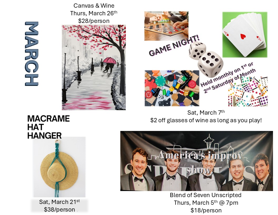 MidwesternTrvlr's tweet photo. 🍷 Exciting Events at Blend of Seven Winery in Marion, Ohio — Feb &amp; Mar 2026! 🍷 Mark your calendars!

 🎨 Canvas &amp; Wine
🧶 Sip &amp; Craft workshops
🃏 Game Nights
🔮 Medium Experience
😂 Live Comedy Nights

👉 Check it out at https://t.co/264fEAh3es https://t.co/ccph7BDJTk