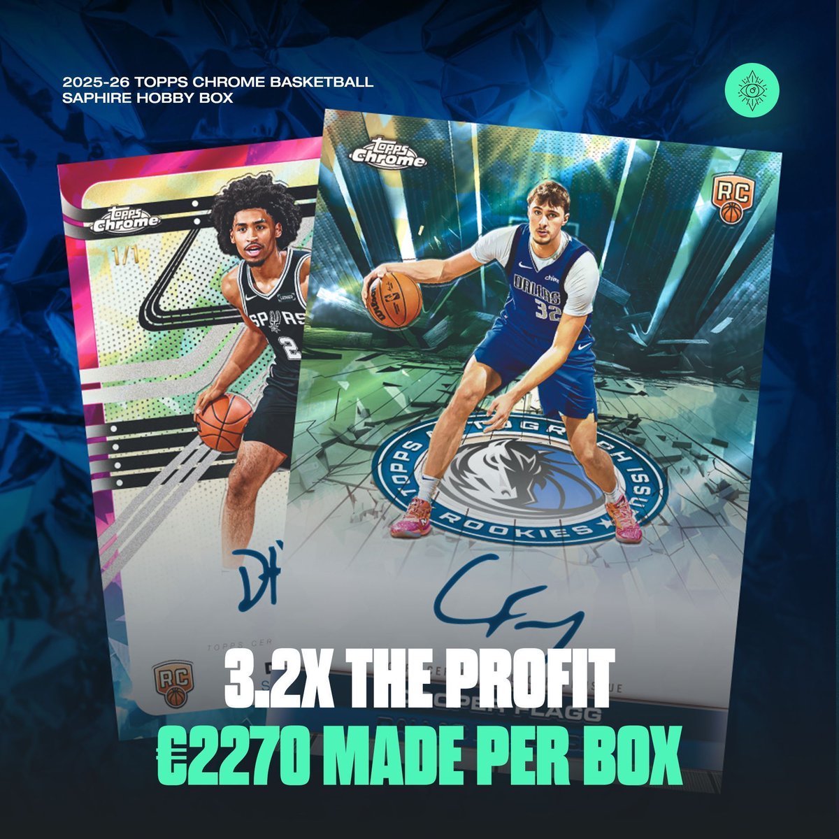 hiddensociety's tweet photo. Making a crazy shot from near half court, when it comes to trading cards we dominate every sport🕵️

The undisputed champs of everything Topps. https://t.co/YmAdiAL1Hs