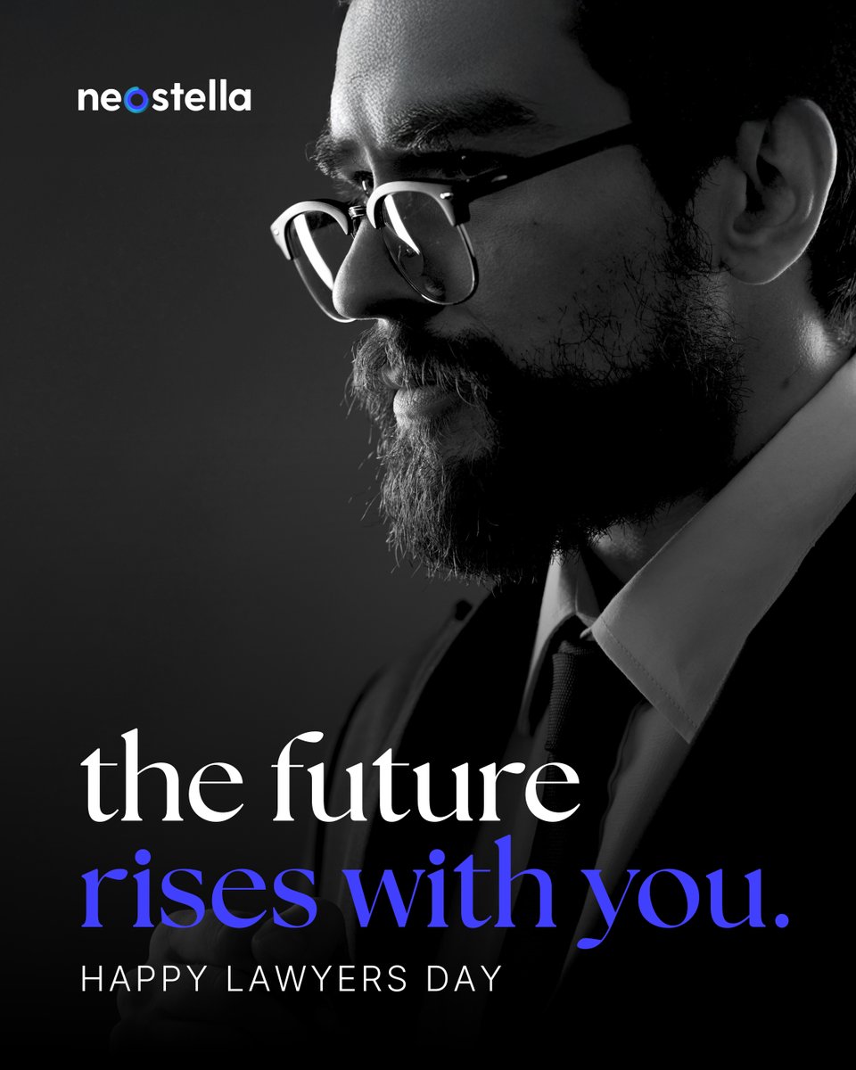 Today we recognize the people who lead with clarity.

Who bring structure to complexity—and carry responsibility with purpose.

Happy Lawyers Day.
The future rises with you.