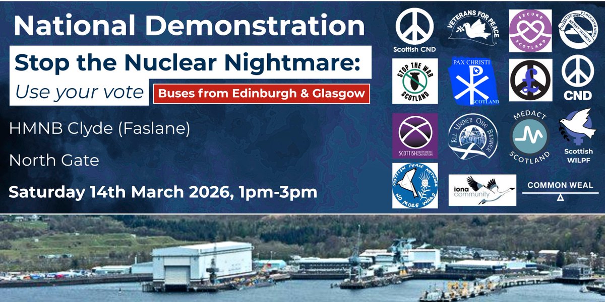 Scottish CND tweet media