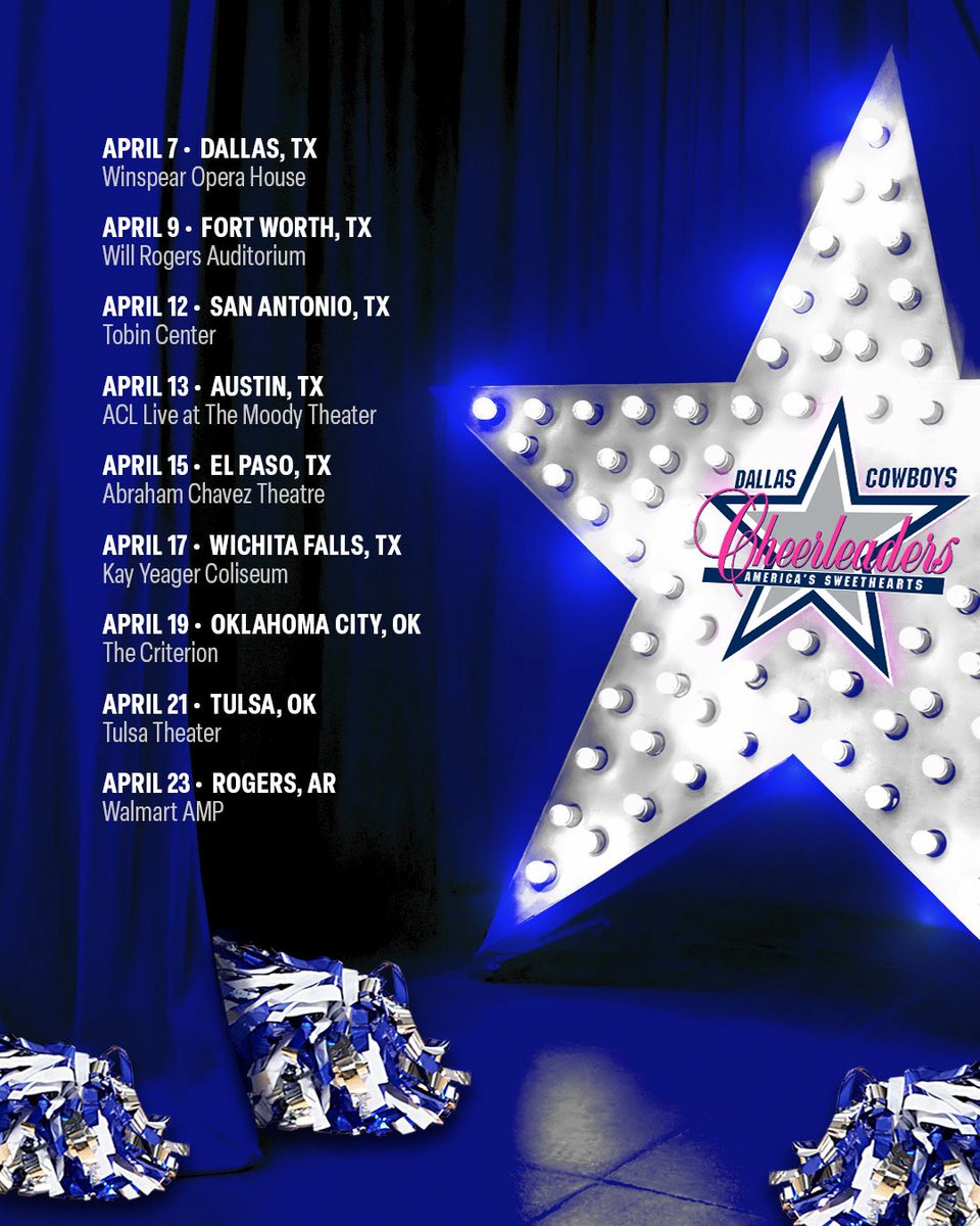 Dallas Cowboys Cheerleaders tweet media