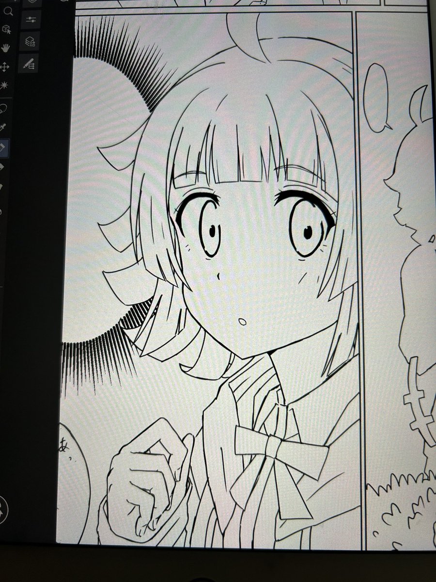 描き途中 