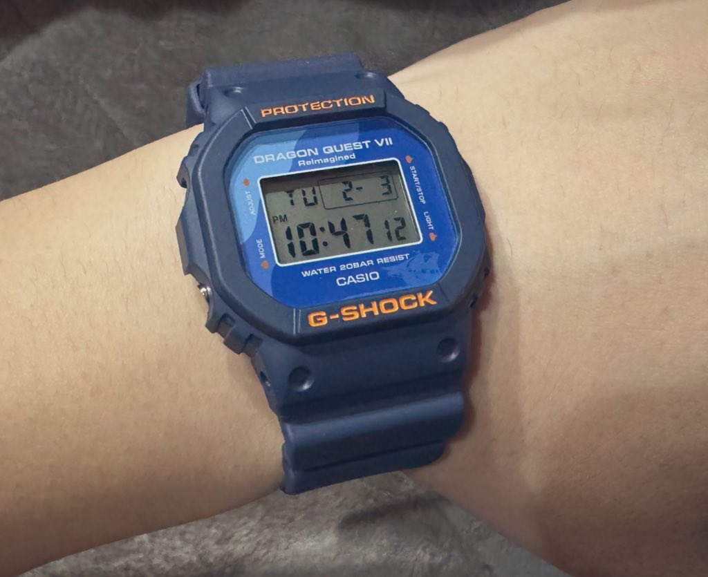 今回の納品はこちら！！G-SHOCK×ドラクエ7 Reimagined モデル
