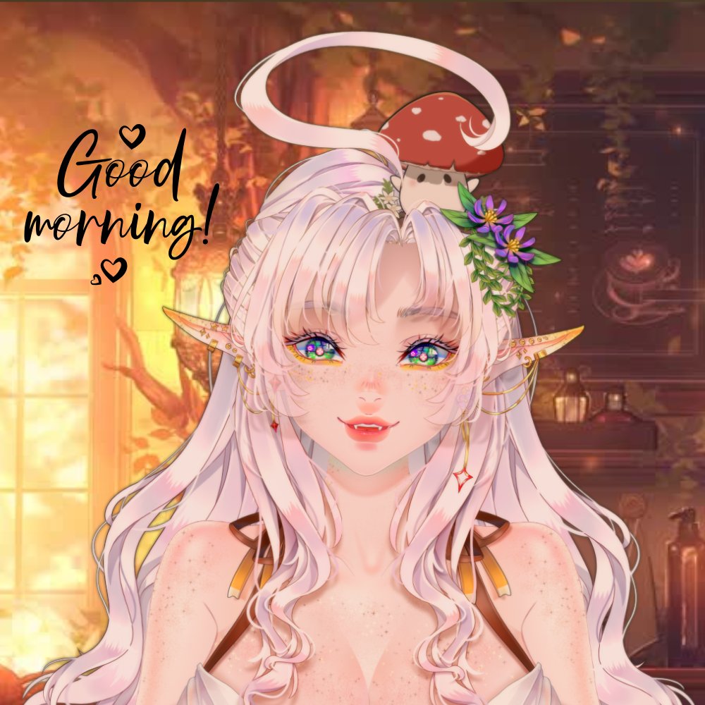 ₊˚🪷Good Mornin Froggies🪷˚₊
Happy tuesday! 
What can I get for you today? We made in house vanilla syrup that turned out really well~ it goes well with teas too 🩷
Don't forget to stay warm and go easy on yourself today ok? You're doin amazin!