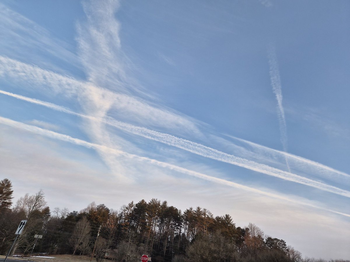 There is still snow in the ground from the last geo engineered event.  Looking to do it again in western NC