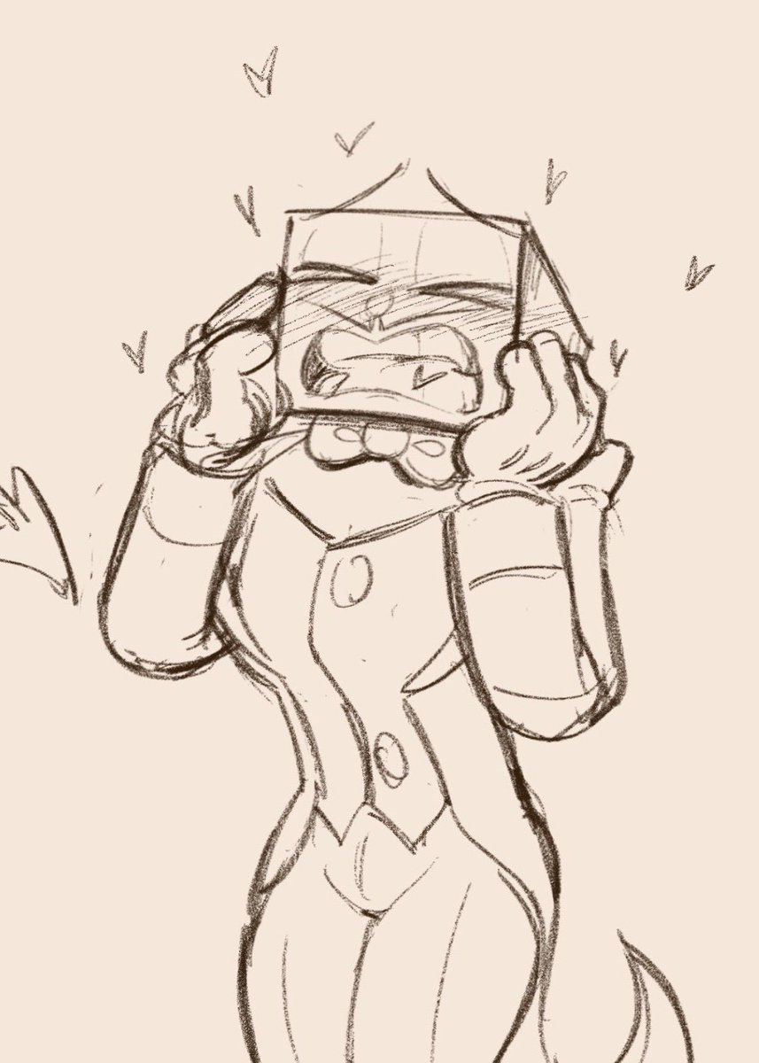 还在画稿偷摸一下💥