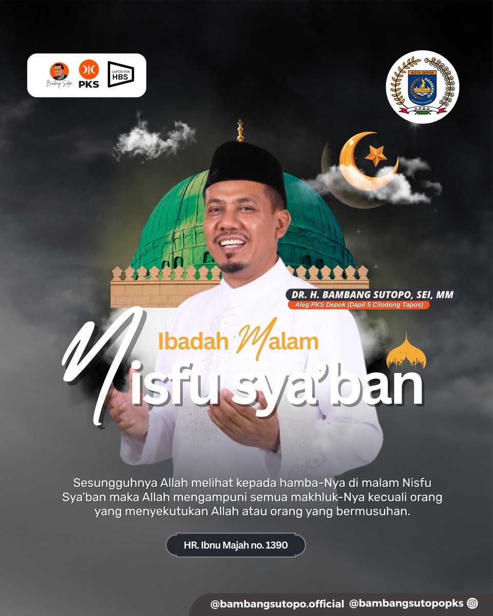 Bambangsutop0's tweet image. Nisfu Sya’ban mengajarkan kita untuk berhenti sejenak, menundukkan hati, dan jujur kepada Allah. Sebelum kita berharap ampunan di bulan Ramadhan 1447 H, mari kita bersihkan terlebih dahulu hati kita dari iri,dari luka, dan dari kesalahan pada sesama manusia. #nisfusyaban #syaban