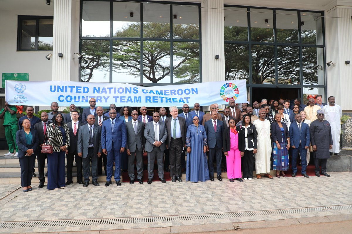 UN_Cameroon's tweet image. Le Retraite 2026 de l’Équipe pays des Nations Unies s’ouvre aujourd’hui par un dialogue avec le Gouv’t et les partenaires. Unis pour renforcer la cohésion, accélérer la mise en œuvre des #ODD &amp;amp; du #SND30, &amp;amp; préparer ensemble la transition vers le prochain Cadre de coopération.