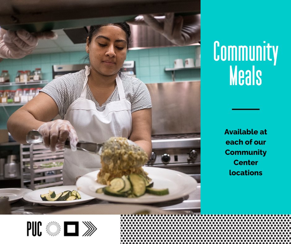Enjoy free, delicious, and nutritious hot meals crafted by our talented chefs at any of our  community cafes! Whether you're looking for a hearty meal or additional resources for you and your family, we've got you covered 🍽️ 

For more information, visit ow.ly/lFPP50Y1qnV