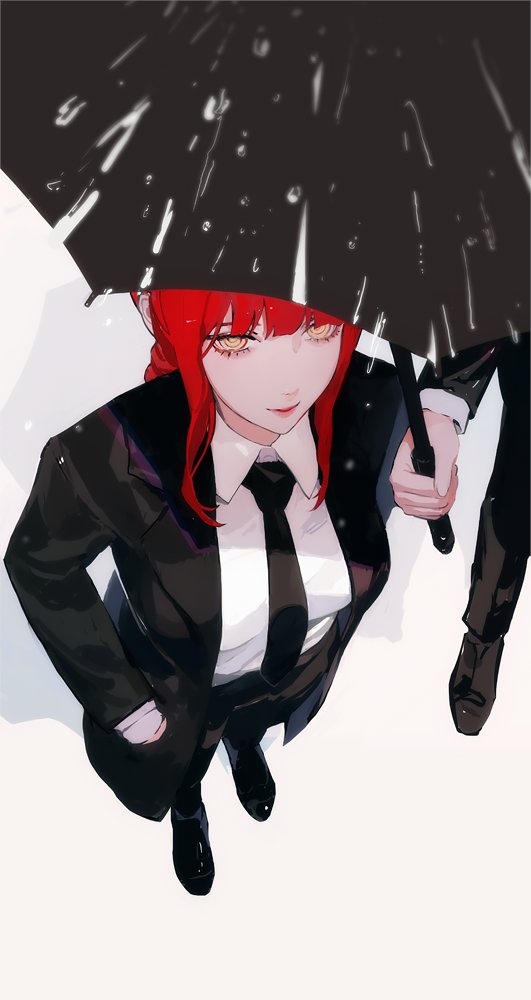 マキマ(チェンソーマン) 「now that you've all watched the movie, I」|yueのイラスト