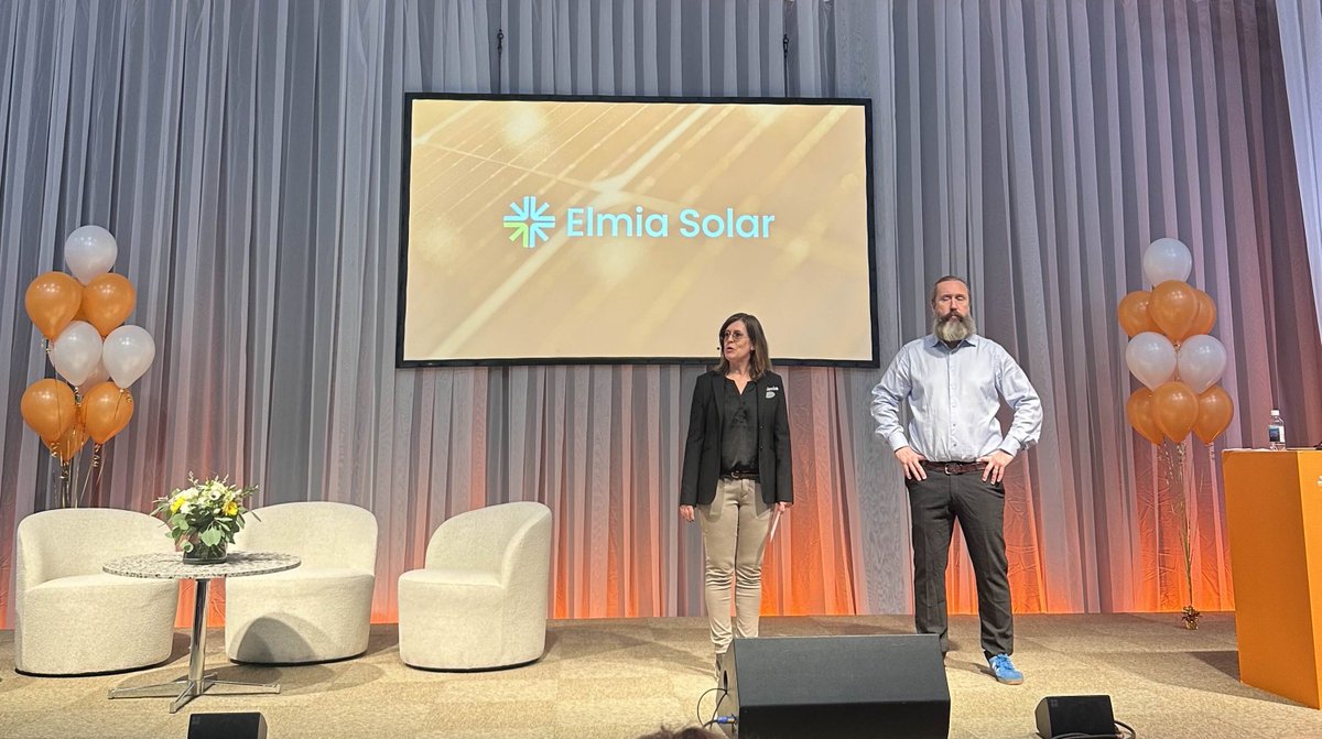 Intellishares's tweet photo. We are at Elmia Solar in Sweden this week. 

Elmia Solar is Northern Europe's hub for solar, energy storage, and grid innovation.

We would love to connect if you are on-site. You can find one of our founders @pilot_pelle to discuss renewable energy tokenization.

Real infrastructure requires real conversations.

Feb 3-5, Jönköping, Sweden