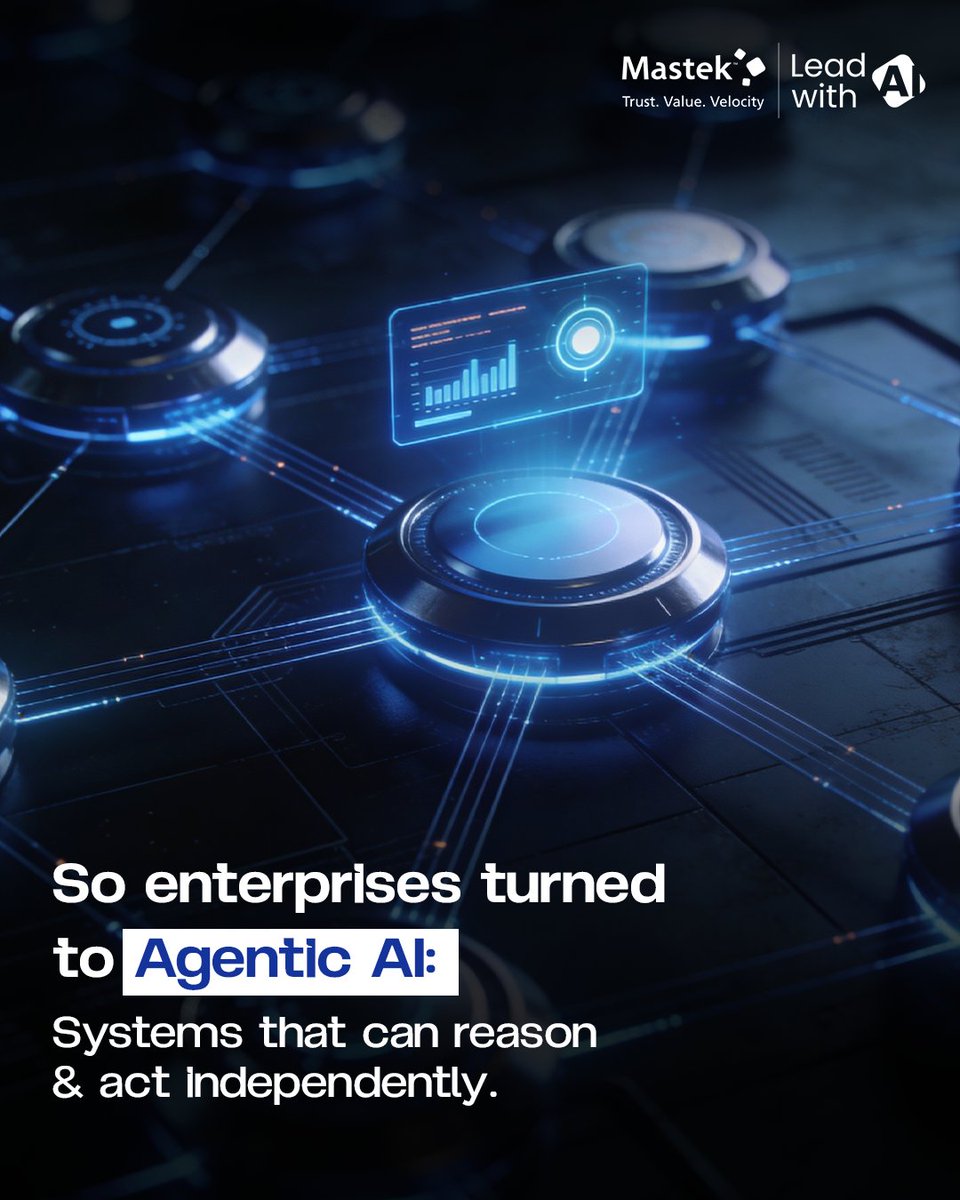 Mastekltd's tweet photo. Cost-saving kept the lights on, but leadership now wants to see the storm before it hits. The smartest enterprises aren’t fixing faster, they’re needing fixes less. That's why the future of managed services isn’t “managed” at all. It’s intentional.

#Blog #AIBlog #AgenticAI https://t.co/slkoVToFRP