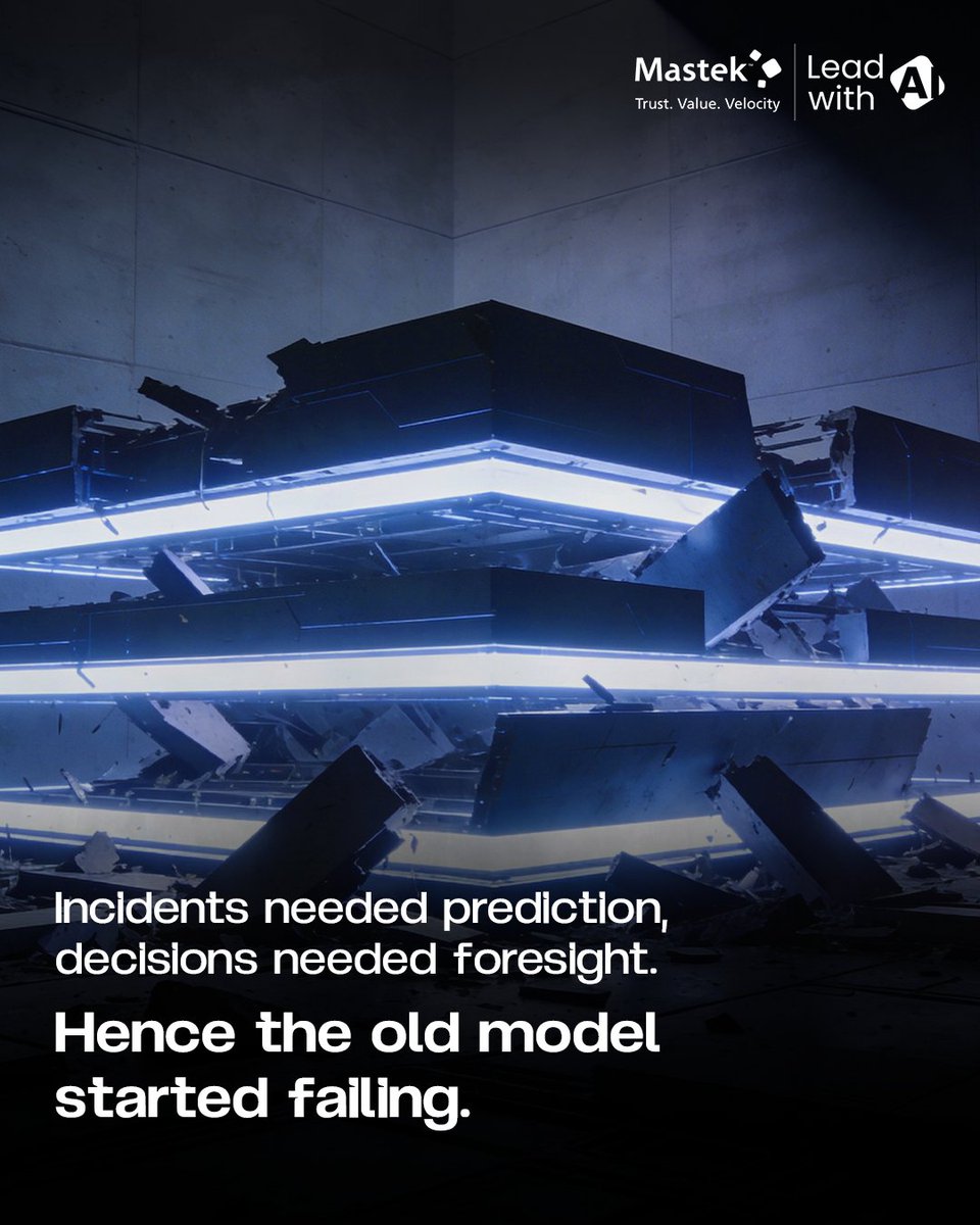 Mastekltd's tweet photo. Cost-saving kept the lights on, but leadership now wants to see the storm before it hits. The smartest enterprises aren’t fixing faster, they’re needing fixes less. That's why the future of managed services isn’t “managed” at all. It’s intentional.

#Blog #AIBlog #AgenticAI https://t.co/slkoVToFRP