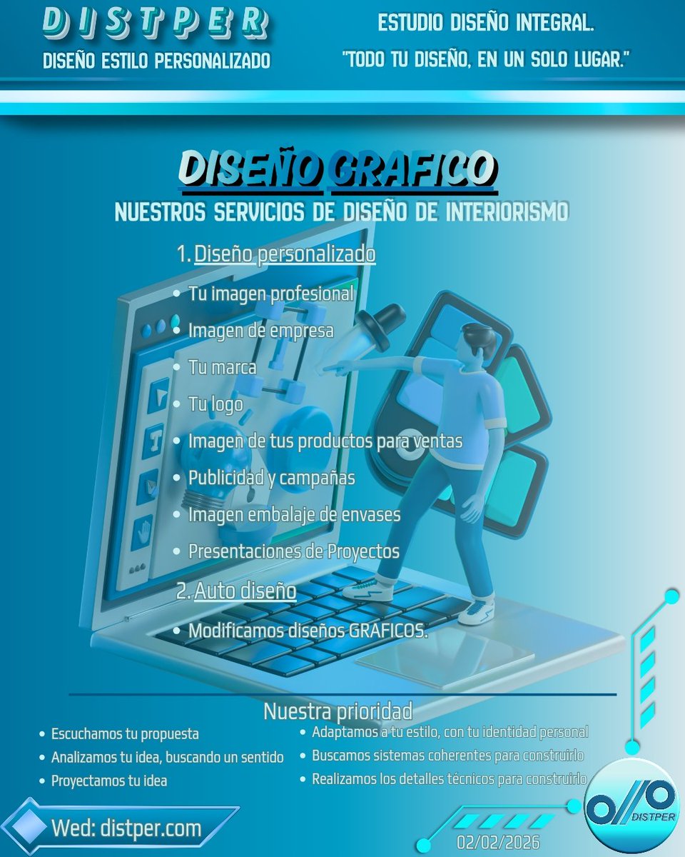 Distper_empresa's tweet photo. Nuestros servicios.

Tu consulta no molesta.

Visita nuestra página web "https://t.co/QKhbQPD8Zy" conoce quienes somos y que ofrecemos.

Síguenos en nuestras redes "Distper" entérate que estamos preparando para ti. https://t.co/MgwCWa0Ho8