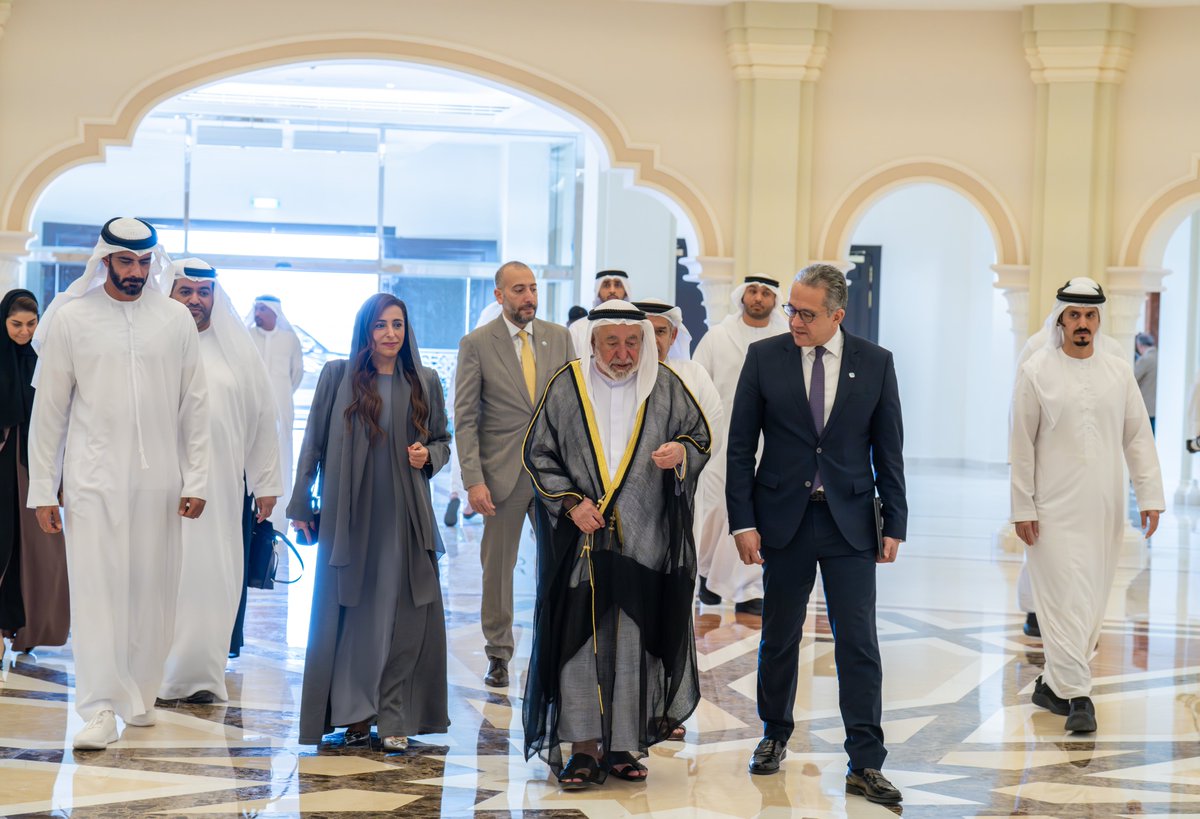 I was honored to call on His Highness Sheikh Sultan bin Muhammad Al-Qasimi <a href="/HHShkDrSultan/">HH Sheikh Dr. Sultan</a>, Ruler of Sharjah.

We had a passionate and inspiring exchange on the vital role of culture, heritage, and museums in building peace and bringing peoples and nations together.

Sharjah