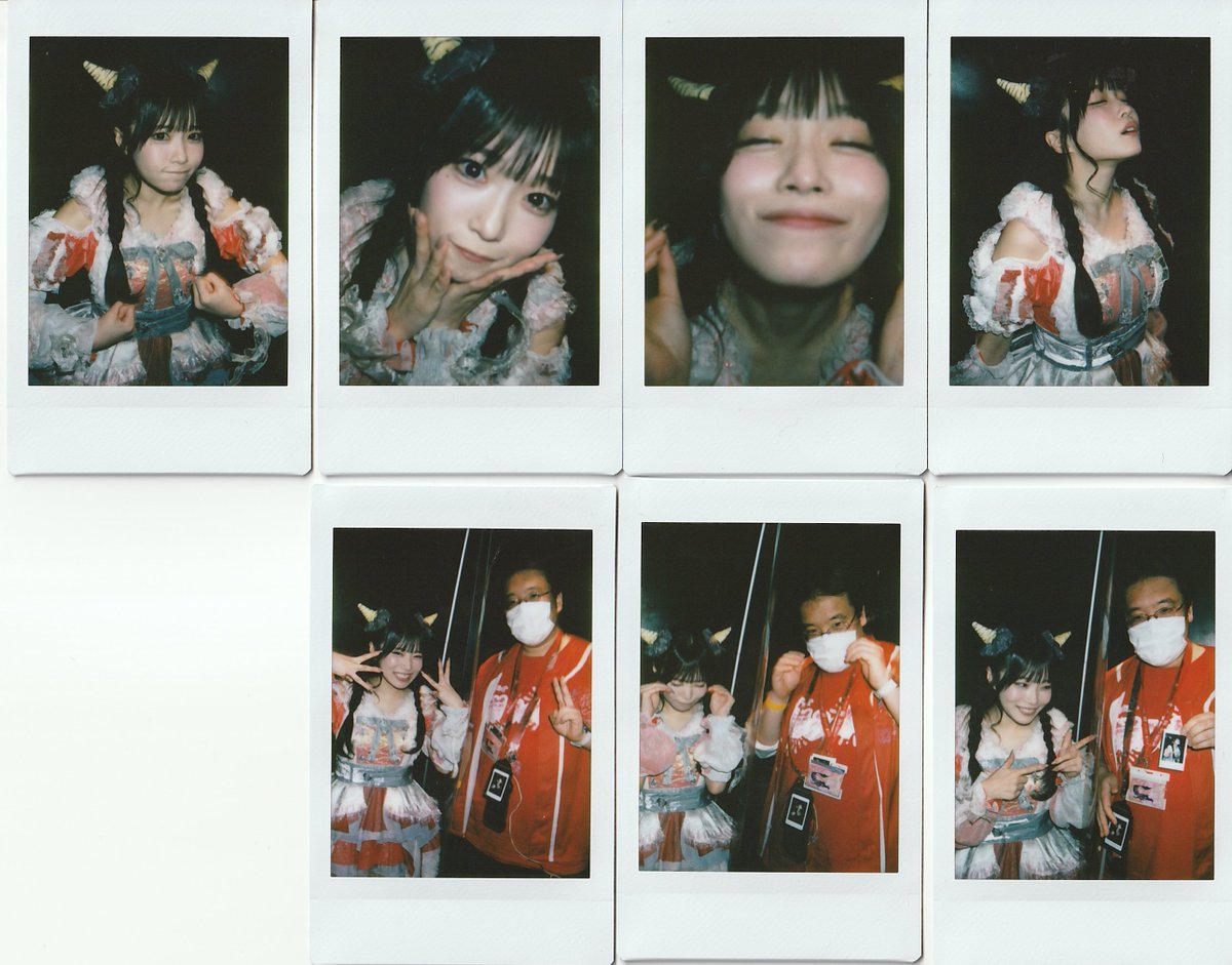 ババババンビ #岸みゆ 本日はふぃくふぇす！お疲れ様でした❤ 4日連続