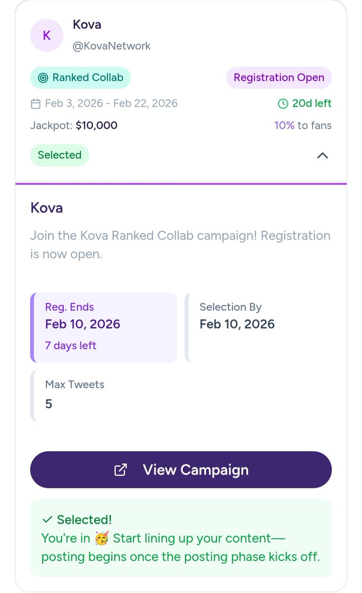 Tired of overpaying for server power you dont even use

​Excited to announce my partnership with <a href="/KovaNetwork/">Kova</a> x @MyFanForce

We are putting Liquid Compute to the test
No more flat fees just pure decentralized scaling that actually makes sense for creators and devs

​The Perks