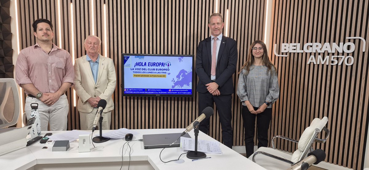 Ayer entrevistamos en Hola Europa al Embajador del Reino de Noruega Halvor Sætre,  un placer tenerlo en nuestro programa.