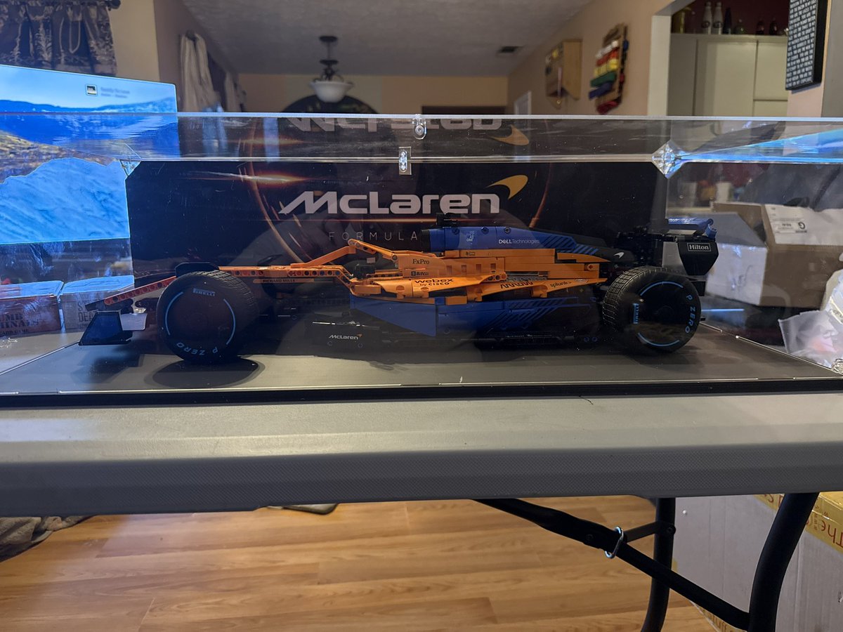 MH_Wareagle14's tweet photo. It’s Finally Finished! 

@F1 @McLarenF1 After years of sitting on the shelf and a month putting it together, I finally finished my McLaren! https://t.co/2ktIYyM9wu