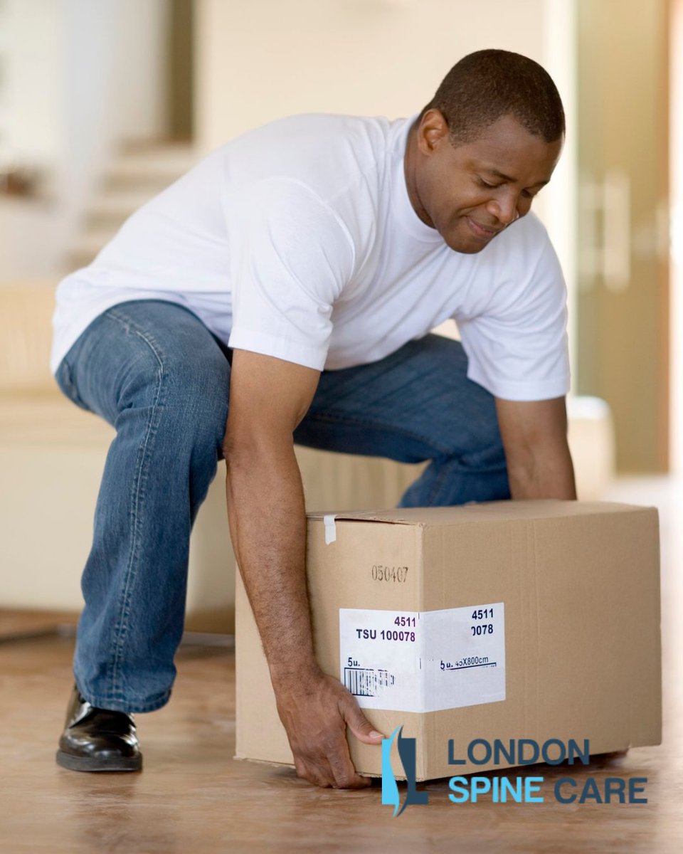 Lifting safely matters, especially to your back!
Always bend your knees and keep your back straight when picking up heavy items.
Prevention is the best medicine, but if pain does strike, our team can help you recover quickly.
To book an appointment call us on 020 7908 3721