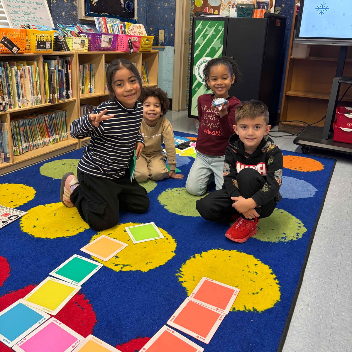LUFSD_Libraries's tweet image. From Kindergarten Sphero challenges to 5th grade logic puzzles, Rall students are mastering computer science and robotics through hands-on coding activities. @LindenhurstUFSD #LUFSD
