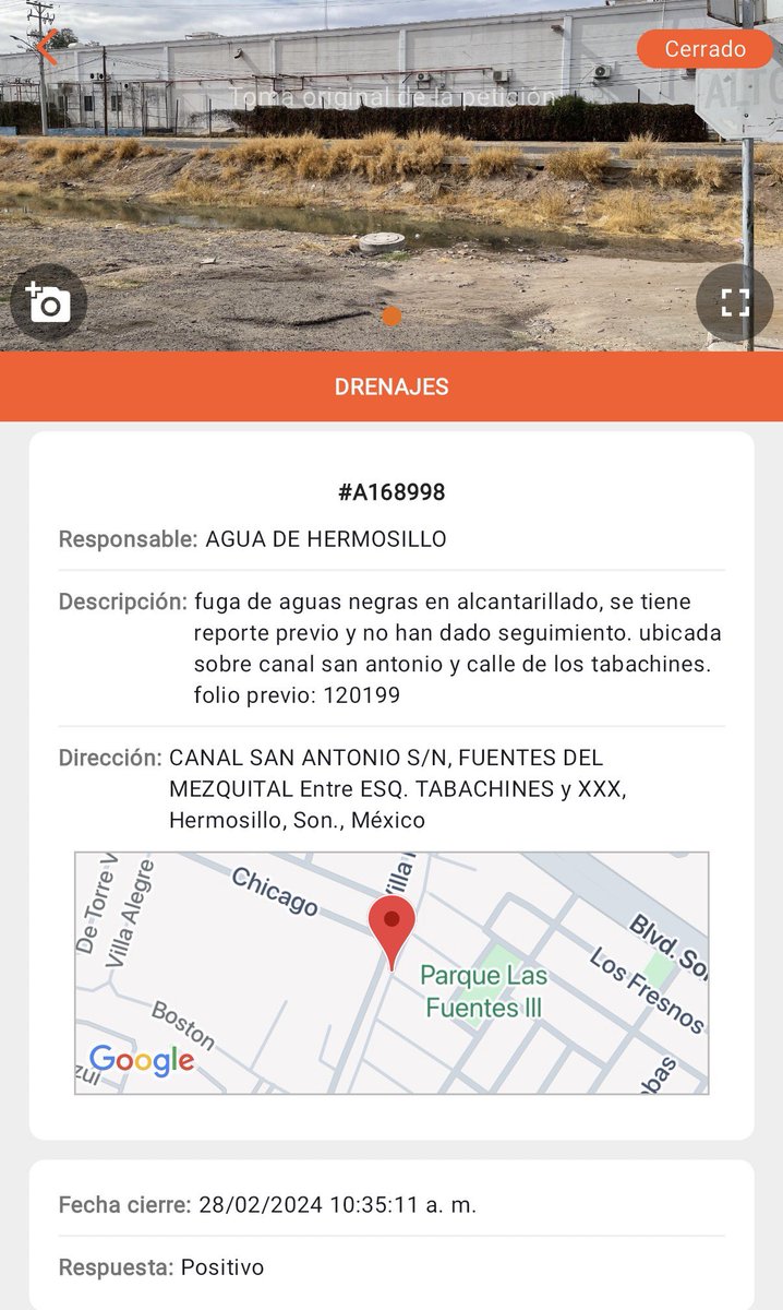 barraza2595's tweet photo. @aguahermosillo @HermosilloGob @elmitoteromx @tonoastiazaran mas de dos años sin atención, evadiendo la responsabilidad y solamente con soluciones patio (y muy mermadas por cierto). Hoy son 741 días sin atención a esta fuga de drenaje. https://t.co/sHODpfyIr2