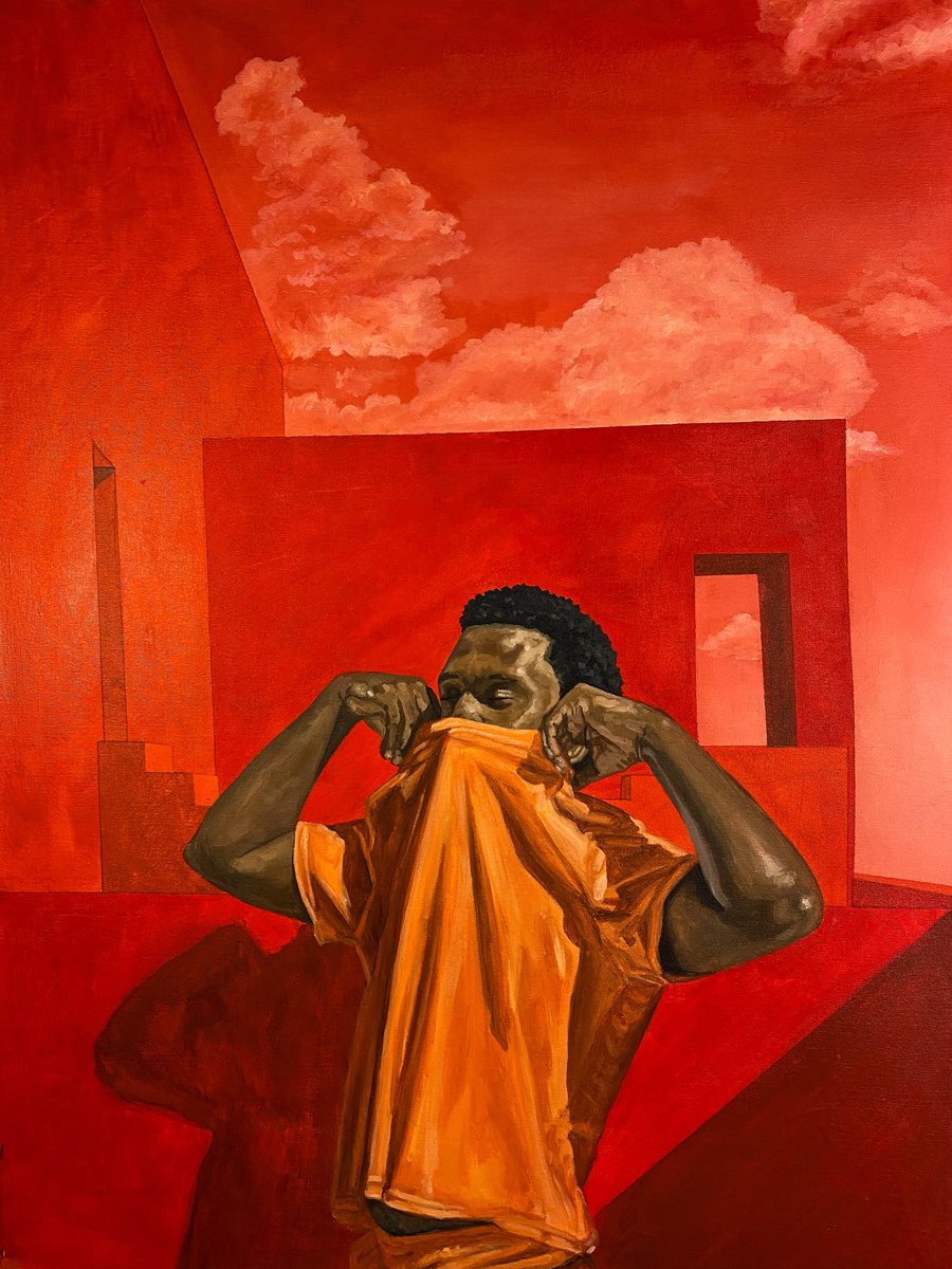 “EXPOSURE” 2023
Acrylic painting on canvas 59,4 x 84,1 cm