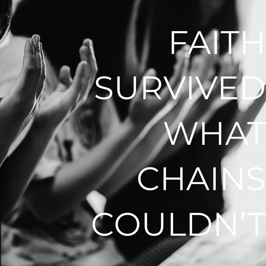 jnelson's tweet photo. Enslaved Africans were denied freedom, education, and dignity—but they were never able to be separated from God.
Many of them ALREADY KNEW Christ and they encountered Jesus not as a distant figure, but as a suffering Savior who knew oppression and promised deliverance. https://t.co/vIZjCAUQHp