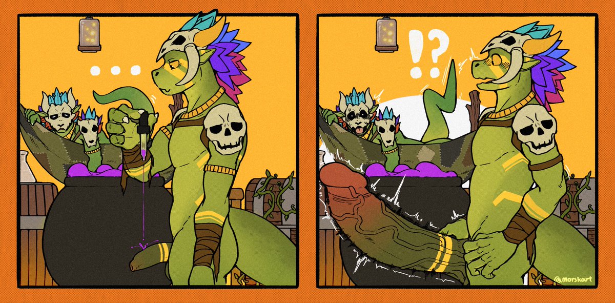 Forgot his striped meh