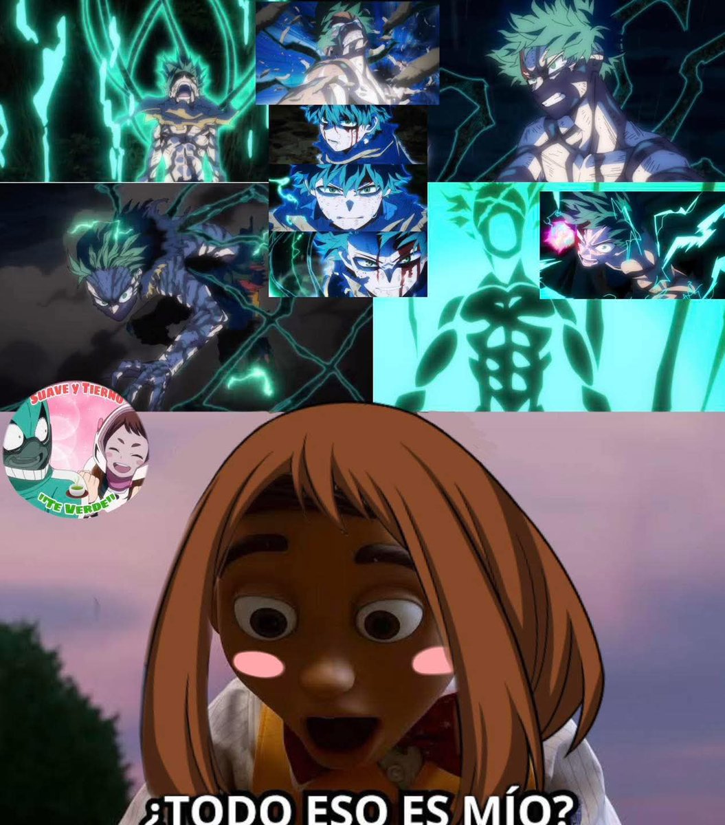 LNataP5's tweet photo. Uraraka es una mujer afortunada XD https://t.co/Bvd65w2xjG