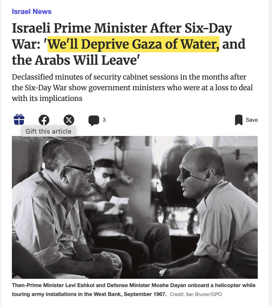 Israel's plan for Gaza, circa 1967.  haaretz.com/israel-news/20…