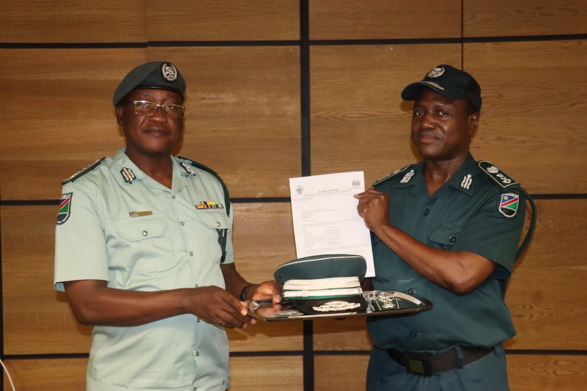 Deputy Commissioner Johannes Kakonda has been promoted to the rank of Commissioner, Directorate Finance, effective 01 Feb 2026.

He served as Deputy Commissioner in the Division of Budget Execution from 2009 to 2023 and has been acting in the position since August 2025.