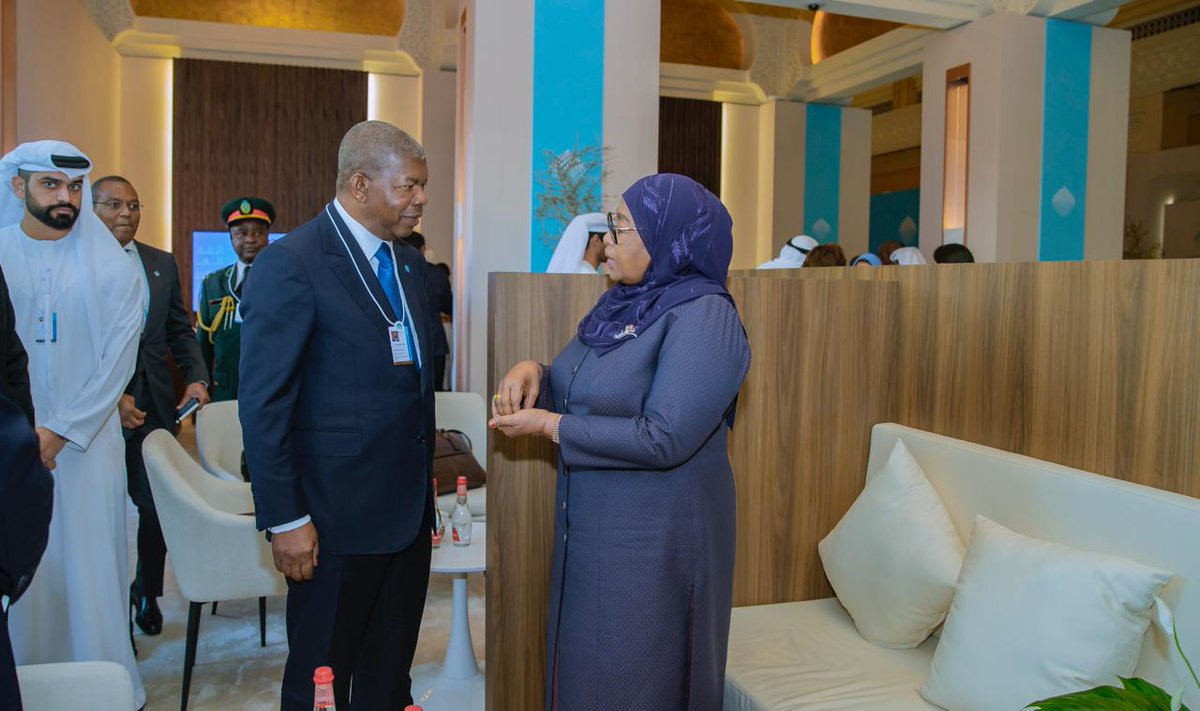 kwamekivaisi's tweet photo. Madinat Jumeirah, Dubai, UAE
Leadership in action at the World Governments Summit 2026. Her Excellency President Samia Suluhu Hassan & His Excellency President João Lourenço. 🇹🇿 🤝🇦🇴