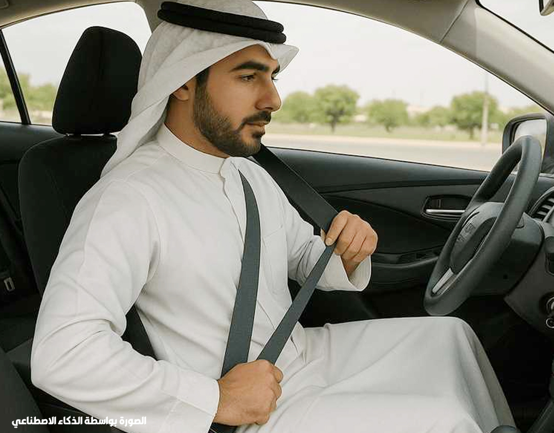 المرور: 100 % نسبة التزام قائدي المركبات بـ «ربط الحزام». تطور كبير على صعيد الانضباط المروري والتزام القانون 