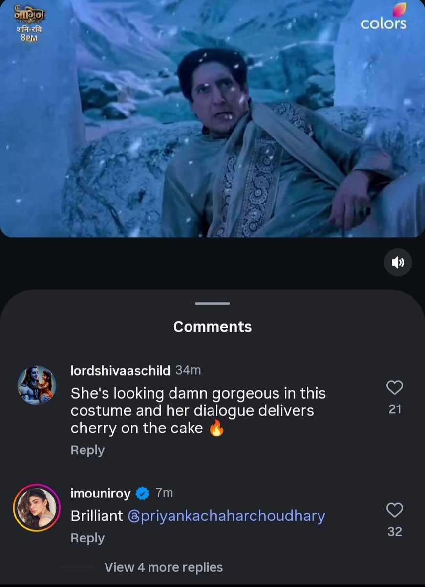 Whenever someone mentioned naagin it was always mouni to me, she was incredible as naagin seeing my two favorite supporting each other feels so amazing 🔥
Girll you are OG approved💗
#PriyankaChaharChoudhary